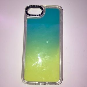 CASETIFY NEON SAND GLOW IN THE DARK CASE — NEW!
